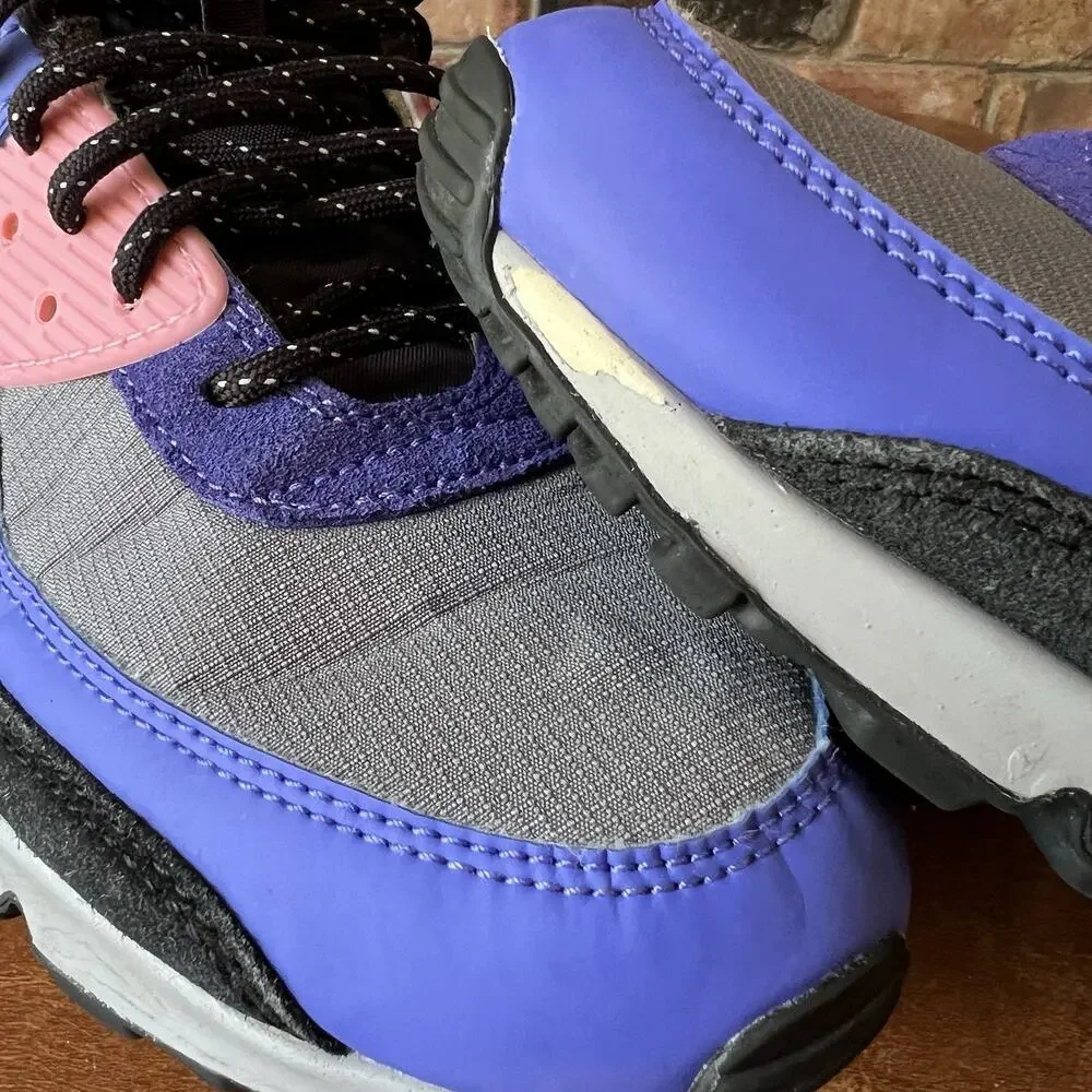 Nike Air Max 90 QS ACG Purple Black Men's 10 Shoes Sneakers - Picture 4 of 16